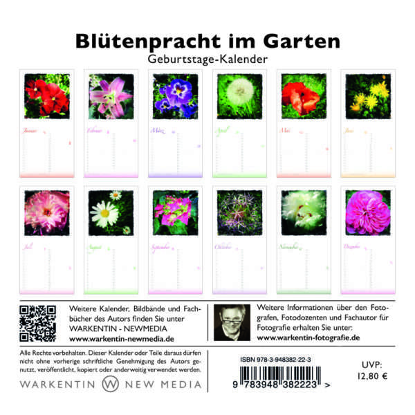 Immerwährender Geburtstage-Kalender